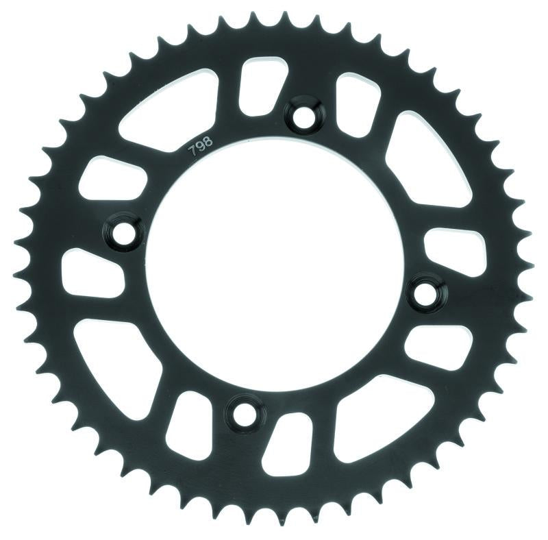 Bike Master 965732 BikeMaster Suzuki Rear Steel Sprocket 428 49T - Black - 965732