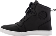 RST Women's Hitop Moto CE Waterproof Shoe Footwear 103126Black-38 - Black Womens WP 103126BLK-38