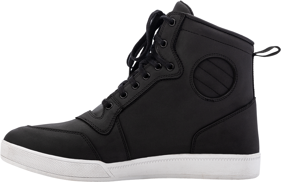 RST Women's Hitop Moto CE Waterproof Shoe Footwear 103126Black-38 - Black Womens WP 103126BLK-38