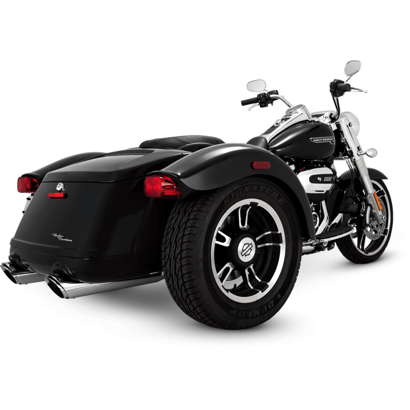 Vance and Hines 16798 Vance & Hines HD Trike 15-16 Freewheeler Twin Sl Slip-On Exhaust - 16798