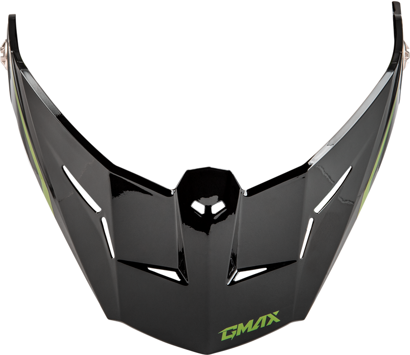 G074162 Gmax Md-74 Visor W/Screws Spectre Black/Green