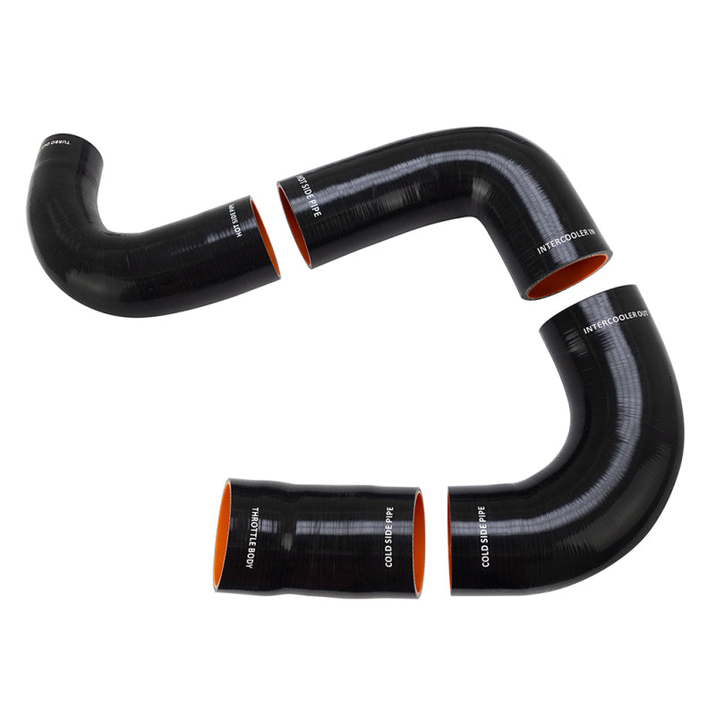 Mishimoto 22+ Volkswagen GTI MK8 (MQB) Intercooler Pipe Kit Black - Mishimoto