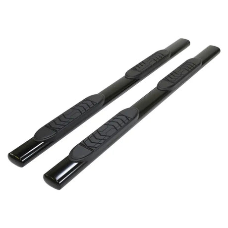 A7087B Trailfx Chevy - 5' Oval Nerf Bars for Chevy 1500 Crew Cab 2019, black exterior truck accessories providing durable, stylish, and easy access steps, Truck & Automotive, Nerf Bars & Running Boards, AVADA - Best Sellers