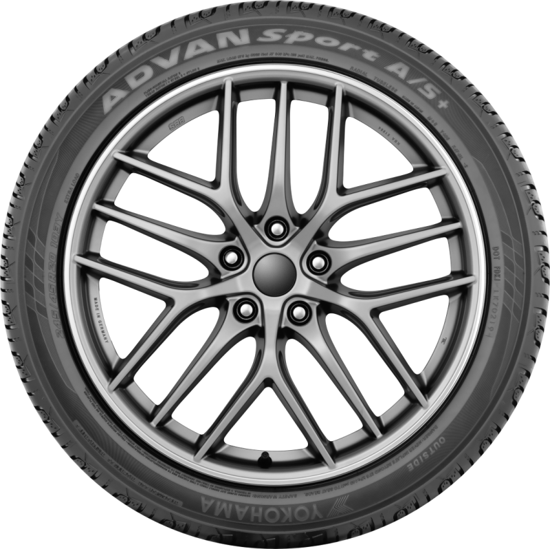 Yokohama Tire 110140617 Yokohama Advan Sport A/S+ Tire - 225/45R17 94W