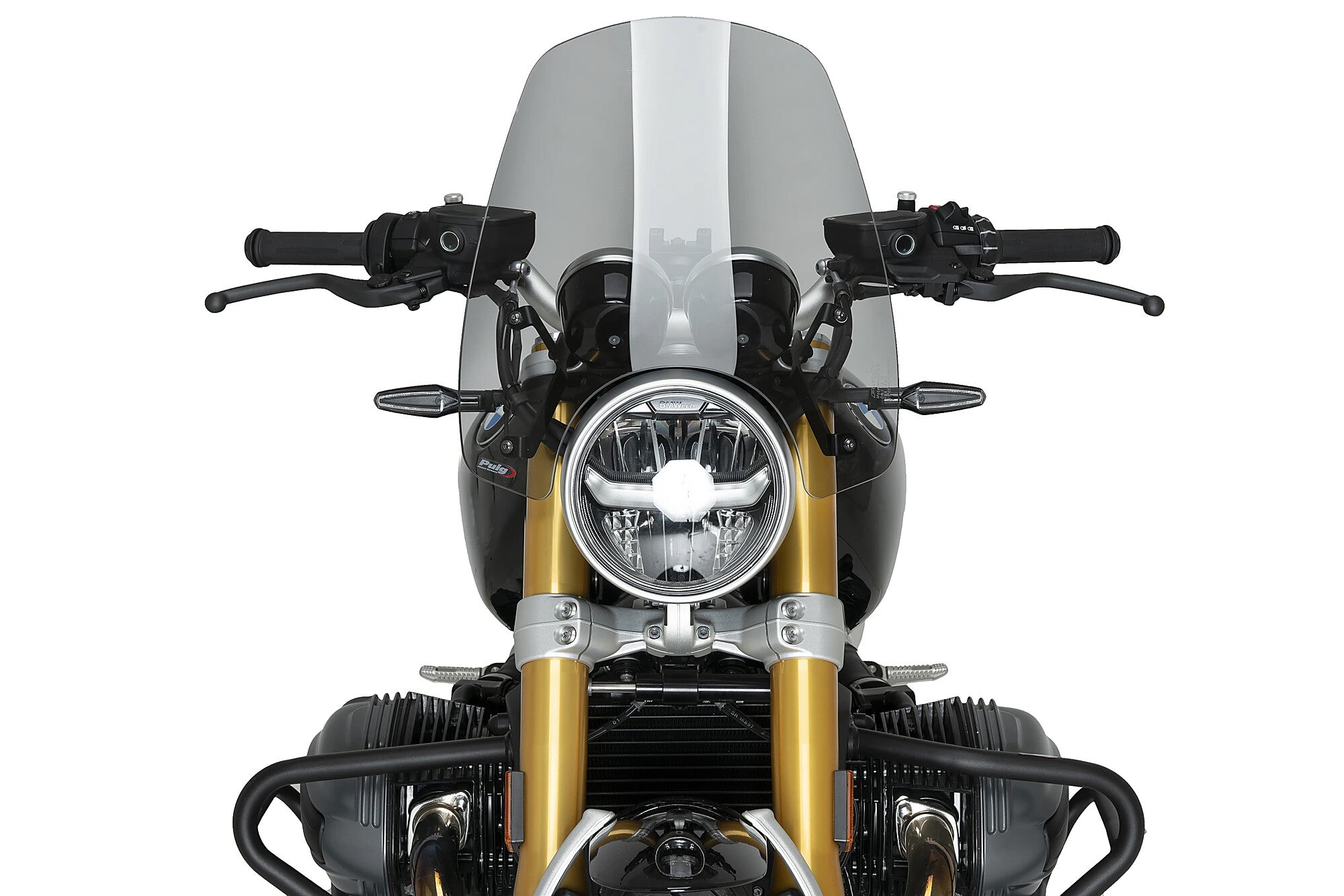 Puig Touring Windscreen Windshield/Windscreen 22134H - Smoke Naked New Gen
