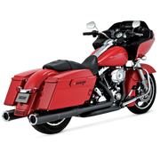 Vance and Hines 46759 Vance & Hines HD Dresser 95-16 HO Slipons Black Slip-On Exhaust - 46759