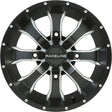RACELINE Mamba Wheel 14x7 4/156 4+3 (+5mm) Blk/Machined for Powersports