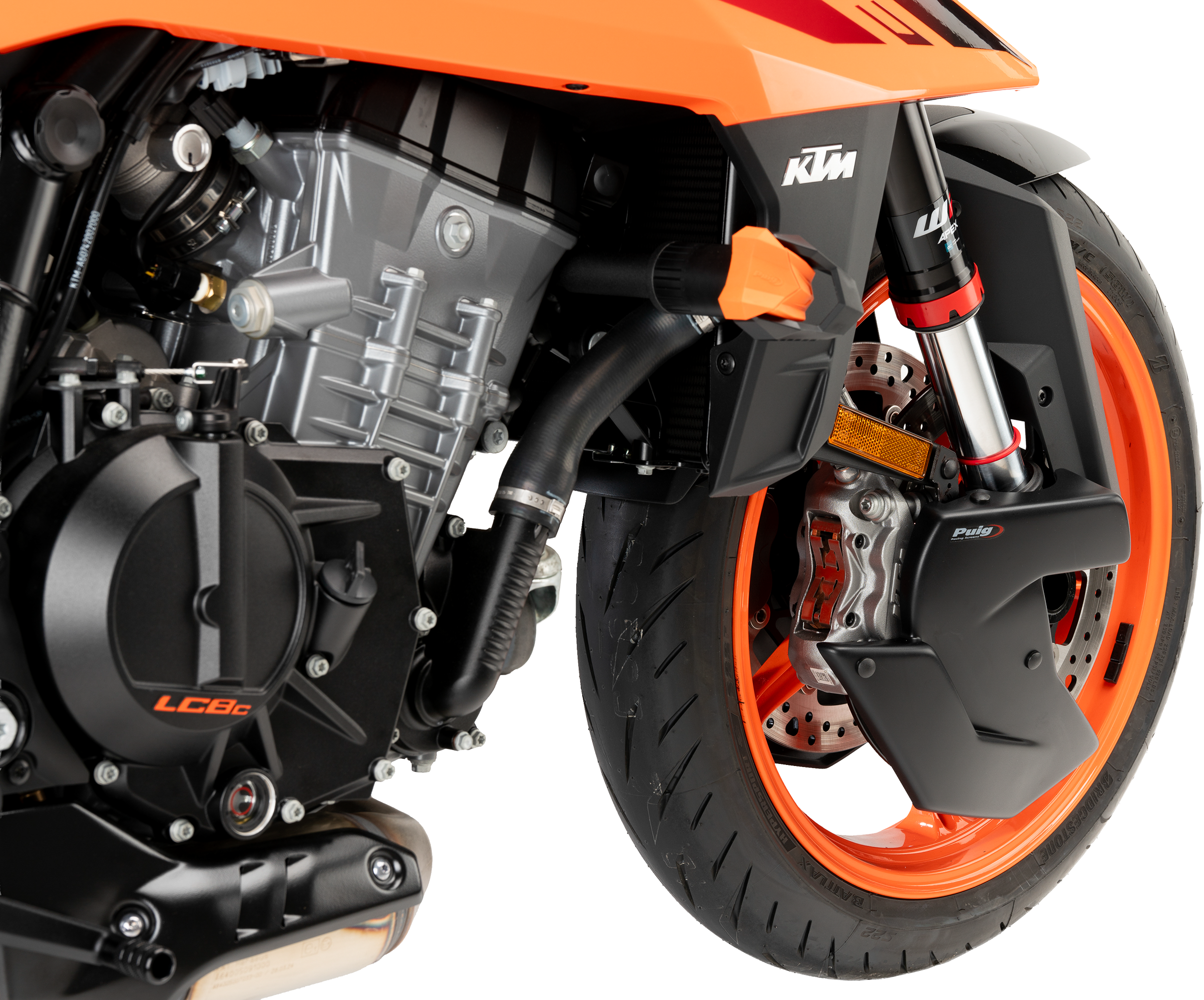 Puig Brake Cooler 21908J - Matte Black