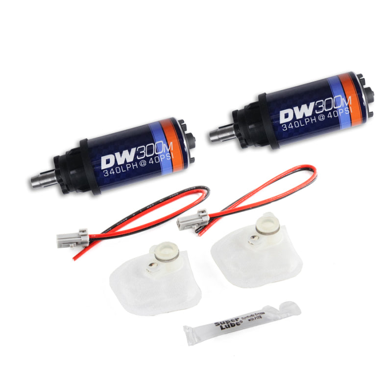 DeatschWerks 9-305-1035 DeatschWerks 340 LPH Ford In-Tank Fuel Pump DW300M Series w/ 07-10 GT500 / GT500KR Install Kit
