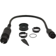 A80490 Raymarine Adapter Cable 25 Pin to 9 Pin with accessories for marine electronics connectivity.