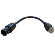 A80513 Raymarine Raynet male to RJ45 male adapter cable for seamless Raymarine Raynet system integration, reliable data transfer, durable construction.