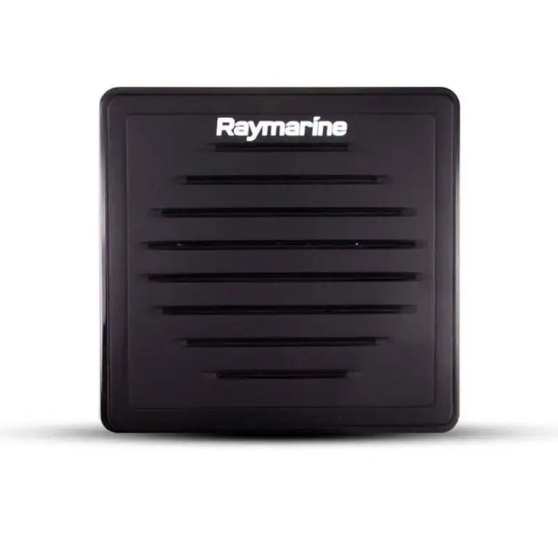 Black Raymarine marine electronics device in A80542 Raymarine Passive Speaker setup