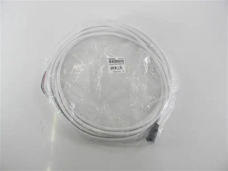Coiled white Raymarine Cyclone Radar Power Cable in plastic packaging for easy setup
