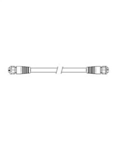 Coaxial cable with connectors for Raymarine Cyclone Radar data setup