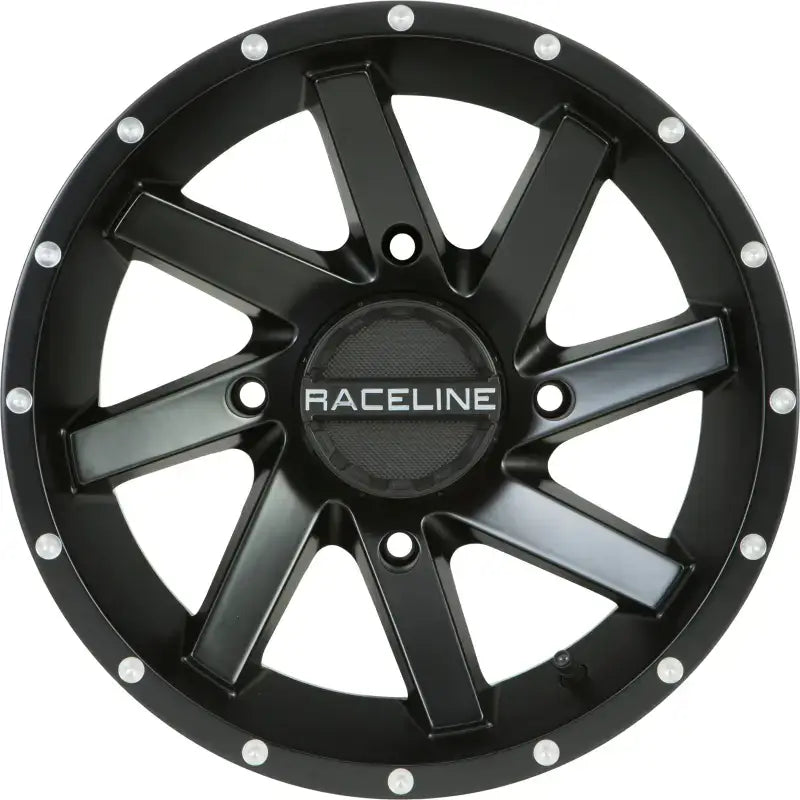 A82B-47037-52 Raceline Twist Wheel 14X7 4/137 5+2 (+10Mm) Black 