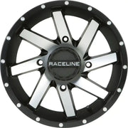 A82M-47011-52 Raceline Twist Wheel 14X7 4/110 5+2 (+10Mm) Blk/Machined 