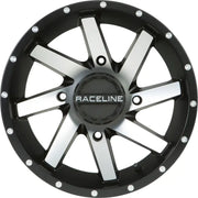 A82M-47037-52 Raceline Twist Wheel 14X7 4/137 5+2 (+10Mm) Blk/Machined 