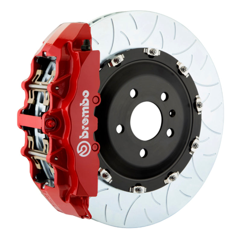 Brembo Truck & Automotive: Brembo 15-20 F150 2WD/4WD (Excl Raptor)Fr GT BBK 6Pis Cast 2pc 380x34 2pc Rotor Slotted Type3-Red