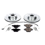 PowerStop K3015 Power Stop 2009 BMW 335i xDrive Front Z23 Evolution Sport Brake Kit