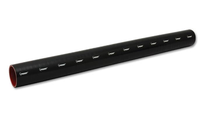 Vibrant 2707 Vibrant 4 Ply Reinforced Silicone Straight Hose Coupling - 2in I.D. x 36in long (BLACK)