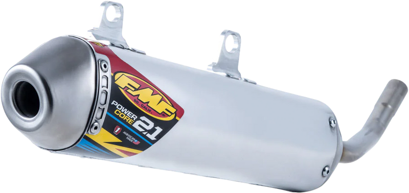 FMF Powercore 2.1 Silencer Exhaust 025317 - 2.1 Short Alum