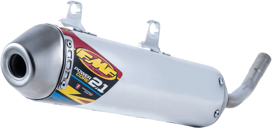 FMF Powercore 2.1 Silencer Exhaust 025317 - 2.1 Short Alum