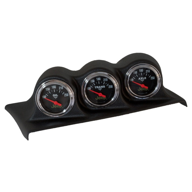 AutoMeter 5380 Autometer 07-10 Wrangler JK 2.0625in Triple Direct Fit Dash Pod