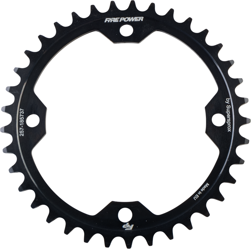 FPS-1857-37-BLK Fire Power Rear Sprocket Steel 37T Blk