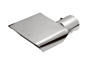 Gibson 500365 Gibson Rectangle Sport Tip - Right - 6x2.75in OD/2.5in Inlet/6in Length - Stainless