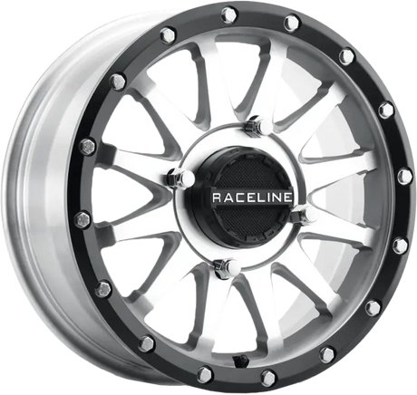 A95MA-56056+40 Raceline Trophy Le Wheel 15X6 4/156 (+40Mm) Machined/Blk - RV and Auto Parts