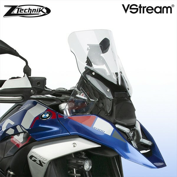 ZTechnik Vstream and Vstream Plus Windscreens Windshield/Windscreen Z2501 - Clear Tall Tour