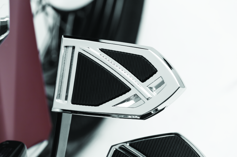 Kuryakyn Phantom Brake Pedal Pad For 18-Up FL Softails Chrome - 5754