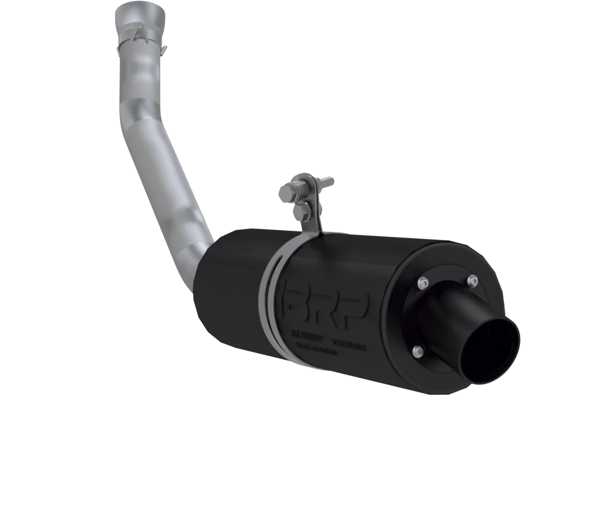 MBRP Sport Muffler Exhaust AT-6200SP - Black Single Slip-ON System 4.25