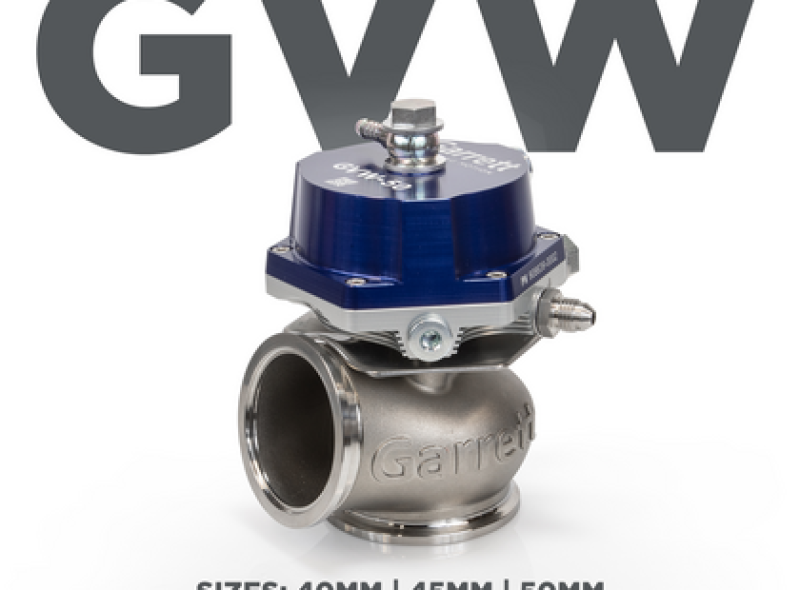Garrett 908828-0002 Garrett GVW-45 45mm Wastegate Kit - Blue