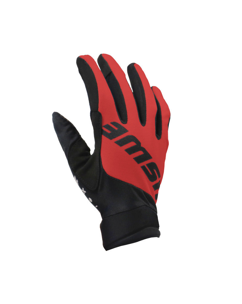 USWE 80997023400105 USWE No BS Off-Road Glove Flame Red - Medium