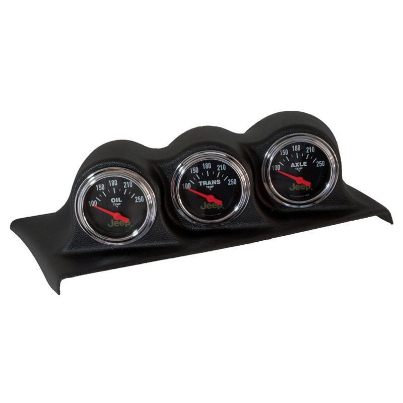 AutoMeter 5380 Autometer 07-10 Wrangler JK 2.0625in Triple Direct Fit Dash Pod
