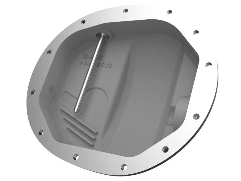 aFe Pro Series AAM 9.5/9.76 Rear Diff Cover Black w/Mach Fins & Oil 14-19 GM Silverado/Sierra 1500 