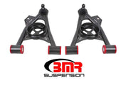 BMR Suspension AA040H BMR 94-04 Ford Mustang Non-Adj. A-Arms Lower (Poly) w/ Spring Pocket - Black Hammertone