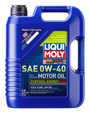 LIQUI MOLY 2050 LIQUI MOLY 5L Synthoil Energy A40 Motor Oil SAE 0W40 - Case of 4