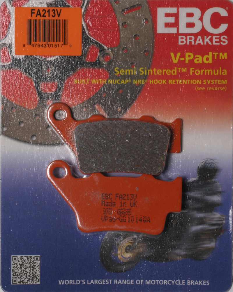 EBC Semi-Sintered Brake Pads FA213V - V-Series