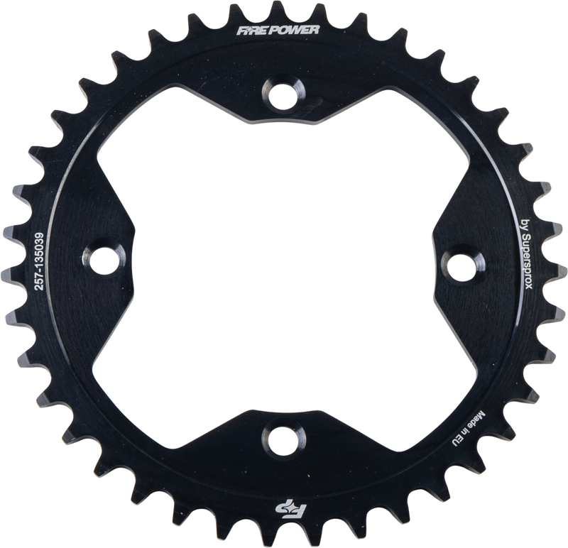 FPS-1350-39-BLK Fire Power Rear Sprocket Steel 39T Blk