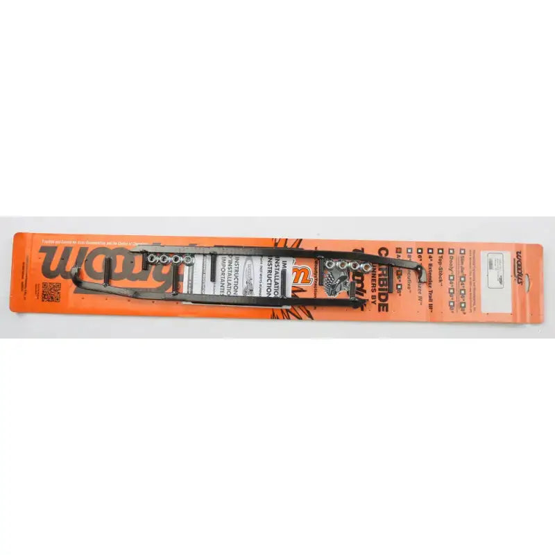 Carbide tire studs on orange packaging for AA6-9750 Ace Runners 6-inch tires