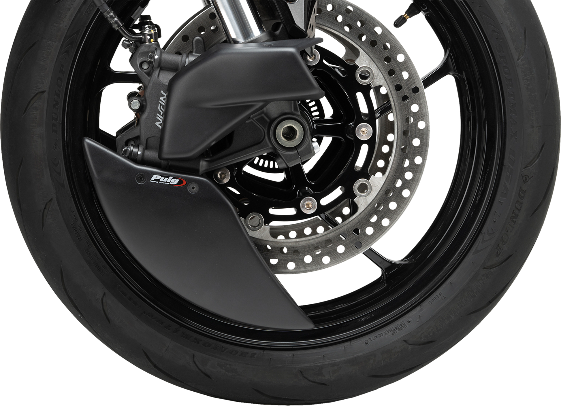 Puig Brake Cooler 22442J - Matte Black 2.0