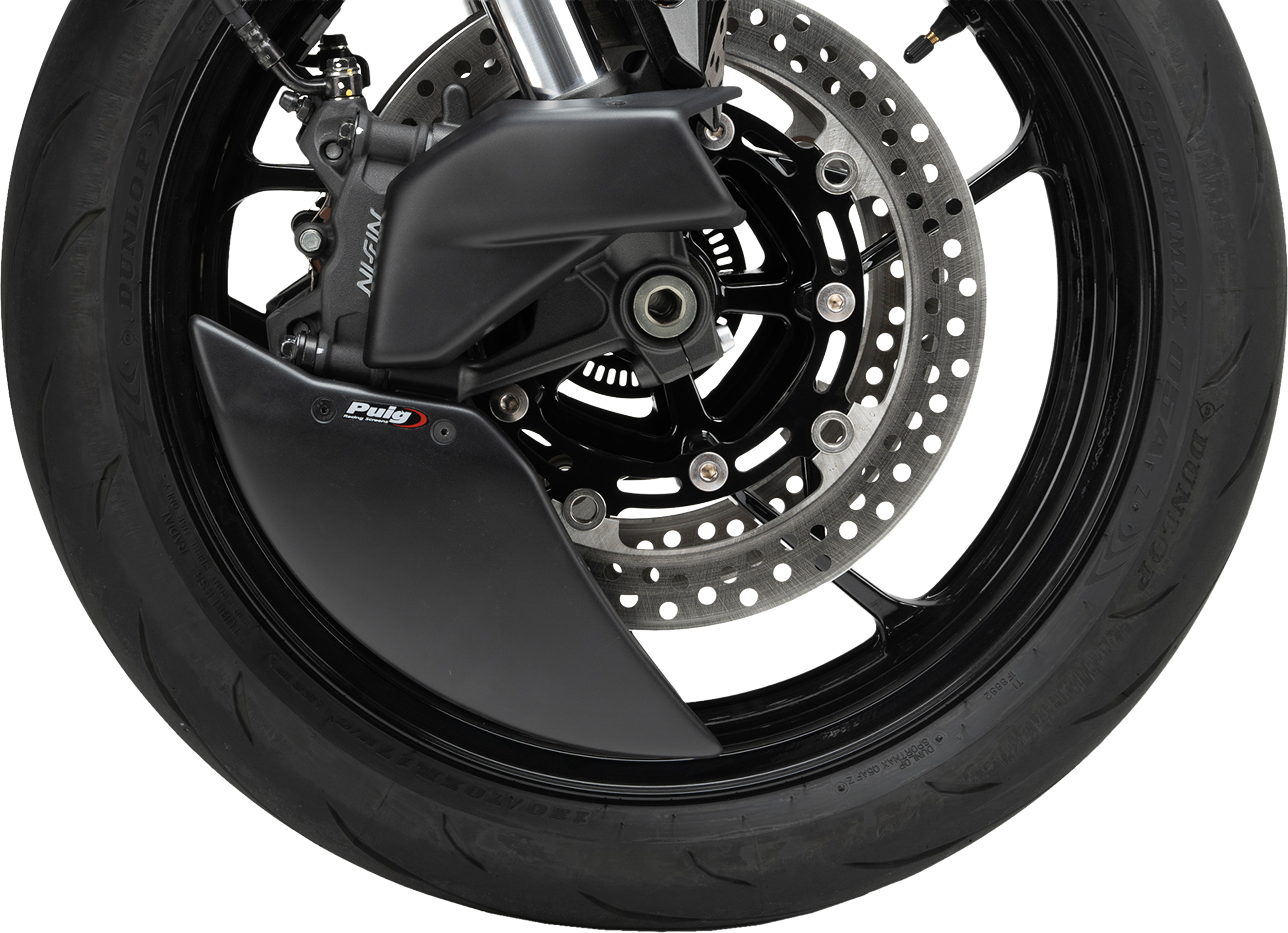 Puig Brake Cooler 22442J - Matte Black 2.0