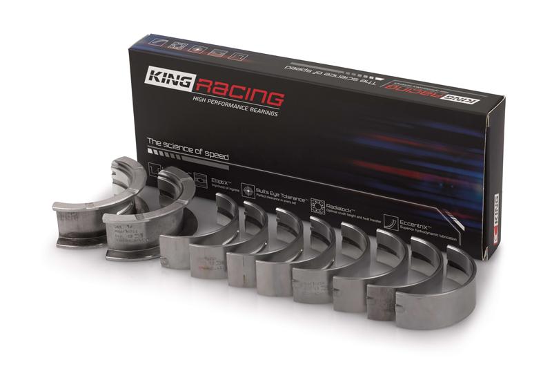 King Engine Bearings MB557HP020 King General Motors 75+ 262/267/302/307/327/327/350 Main Bearing Set