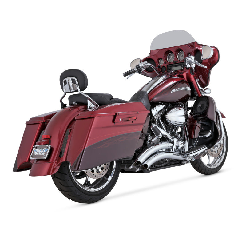 Vance and Hines 26342 Vance & Hines HD Dresser 07-16 Big Radius 2-2 Chrome PCX Full System Exhaust - 26342