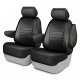 SL67-69 BLK/BLK FIA Sl Front Bucket Seat Cover Ford Br