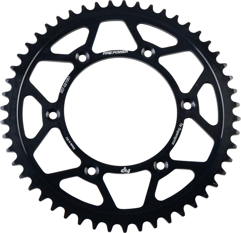 FPS-210-51-BLK Fire Power Rear Sprocket Steel 51T Blk
