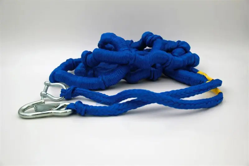 AB4000-RB Greenfield Anchor Buddy - Royal Blue, durable, marine-grade anchor line with metal clasp for secure anchoring.