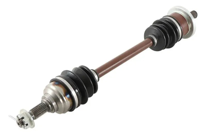 Automotive CV axle shaft with boots and cotter pin for AB6-AC-8-144 ball heavy duty axle